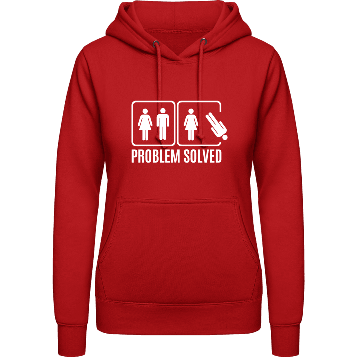 Husband Problem Solved Vrouwen Hoodie contain pic