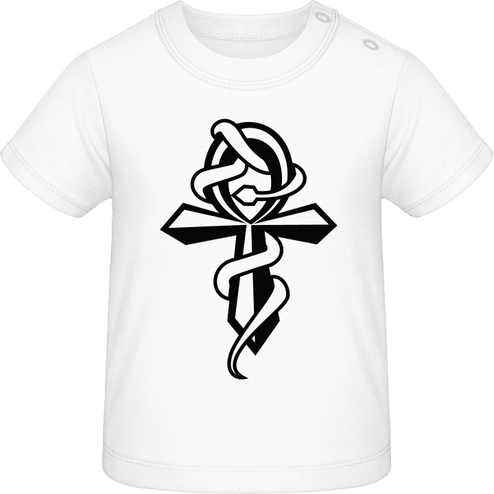 Ankh Cross T-shirt för bebisar contain pic