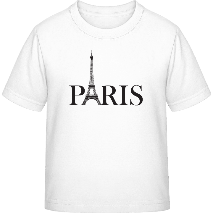 Paris Logo T-shirt för barn contain pic