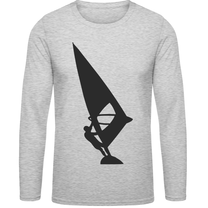 Windsurfer Silhouette Shirt met lange mouwen contain pic