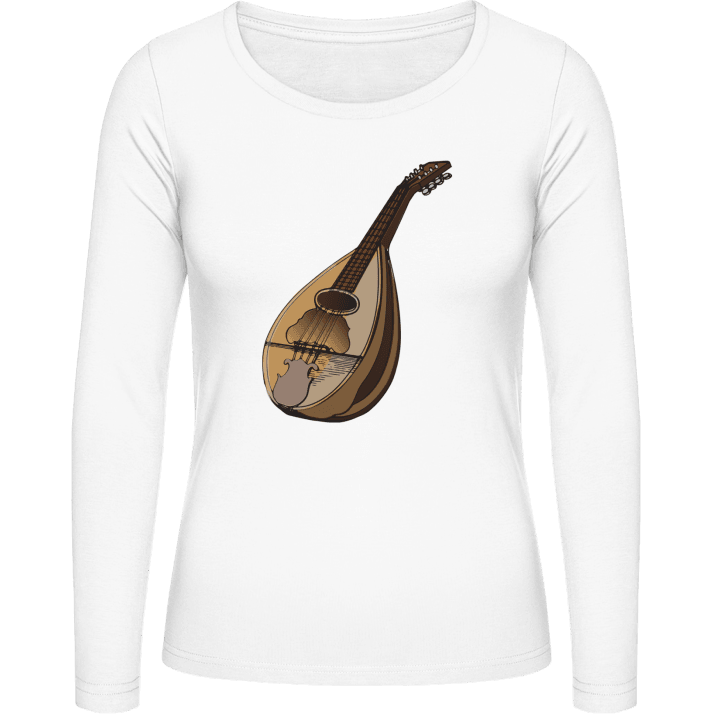 Mandolin Kvinnor långärmad skjorta contain pic