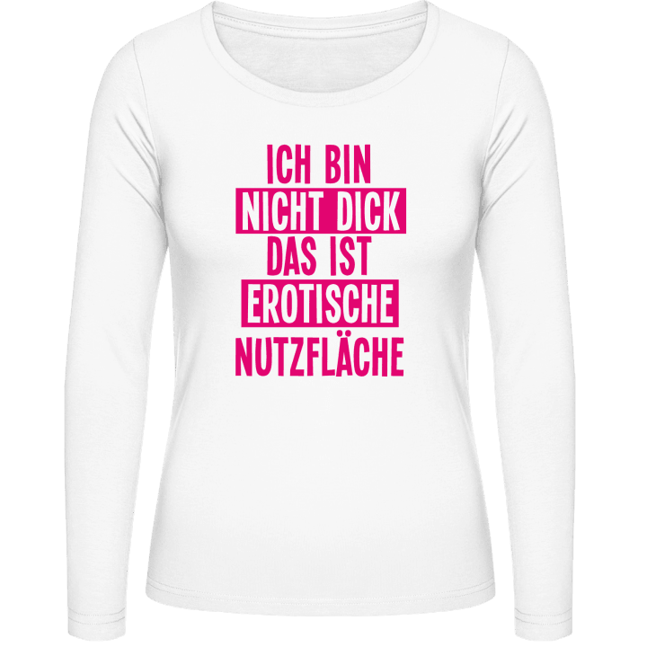 Erotische Nutzfläche Frauen Langarmshirt contain pic