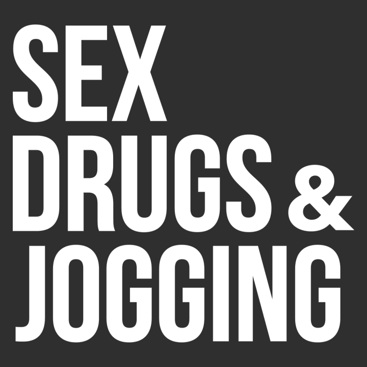 Sex Drugs And Jogging Delantal de cocina 0 image