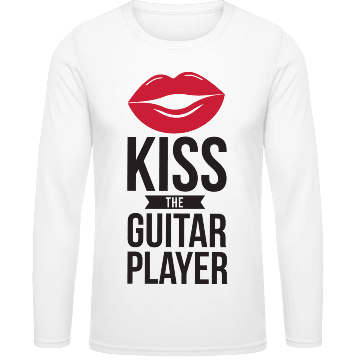 Kiss The Guitar Player Langarmshirt contain pic