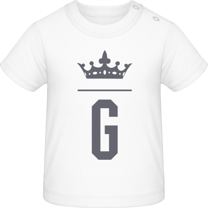 G Initial T-shirt för bebisar 0 image