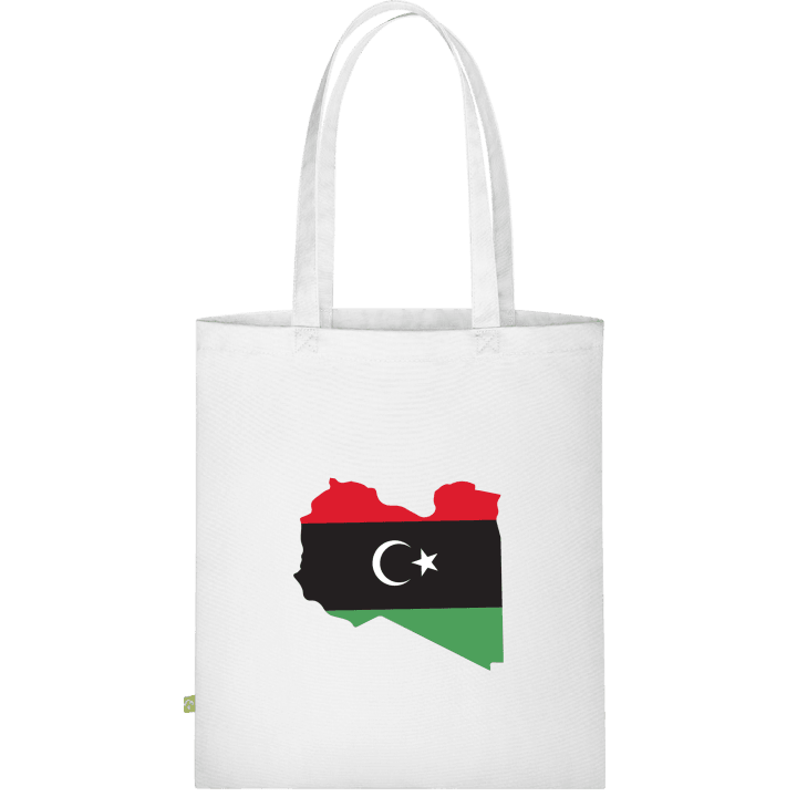 Libya Map Borsa in tessuto contain pic