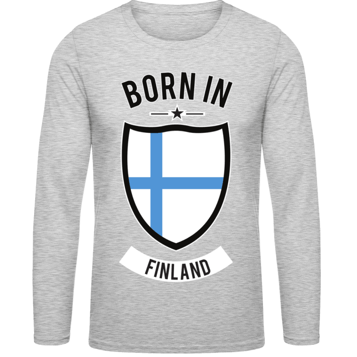 Born in Finland Langarmshirt contain pic