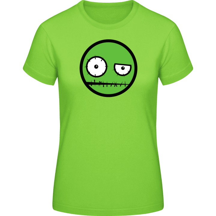 Zombie Smiley T-shirt för kvinnor 0 image