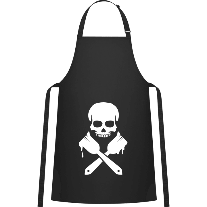 Painter Skull Förkläde för matlagning contain pic