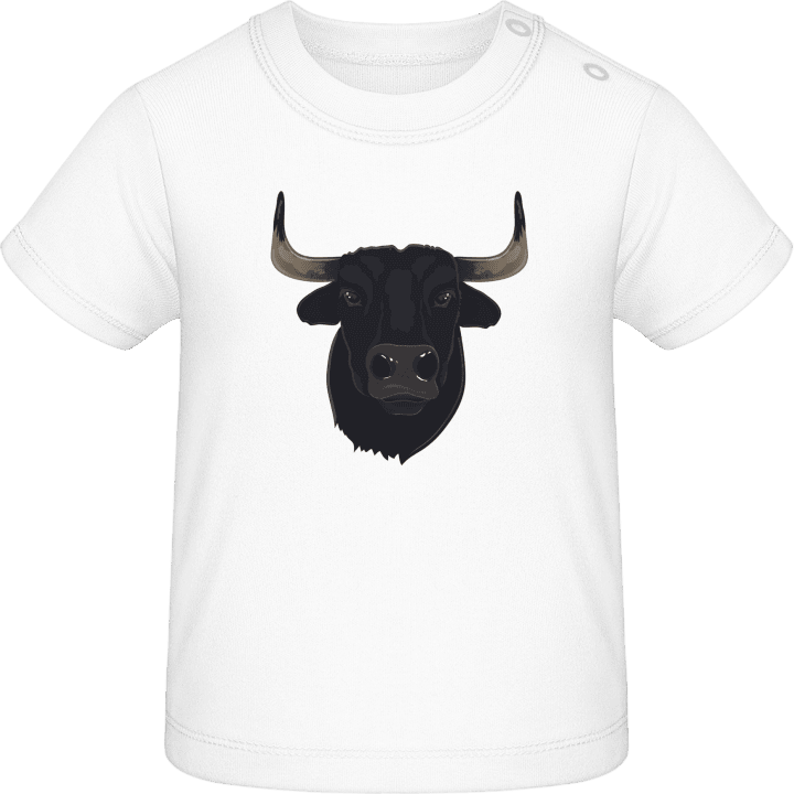 Stier Kopf Realistisch Baby T-Shirt 0 image