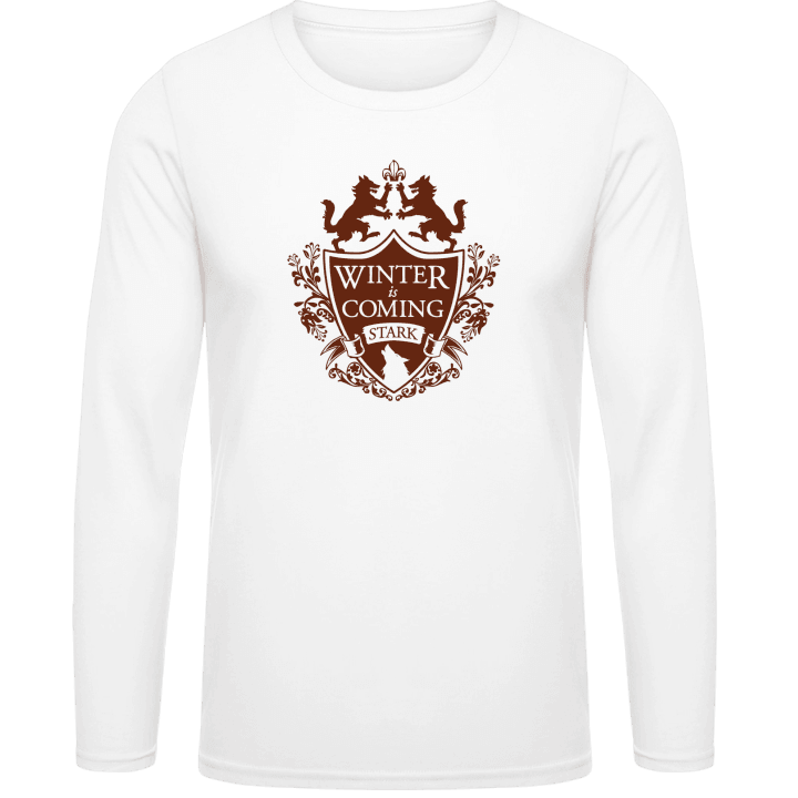 Winter Is Coming Stark T-shirt à manches longues contain pic