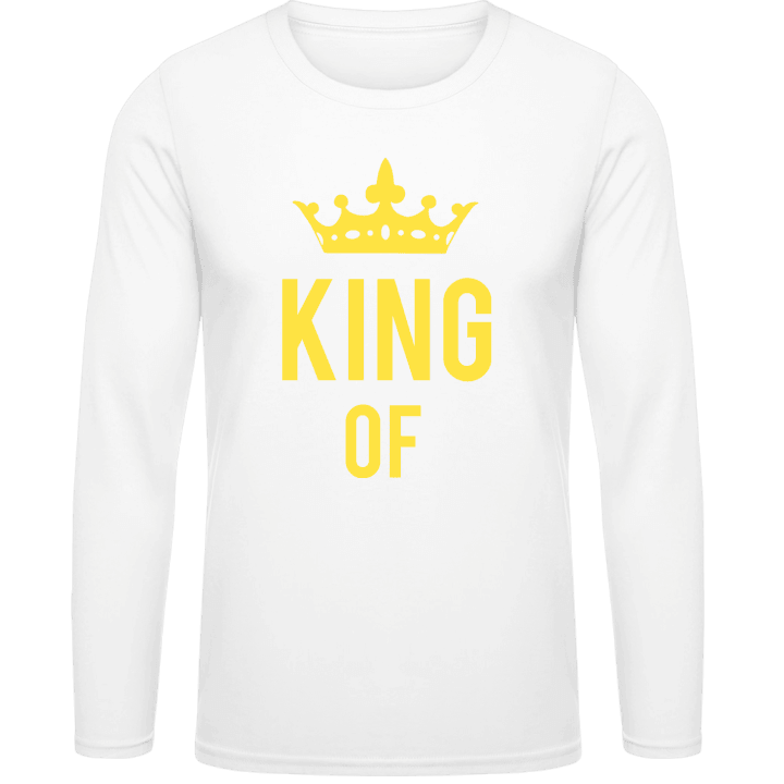 King of - Own Text T-shirt à manches longues contain pic