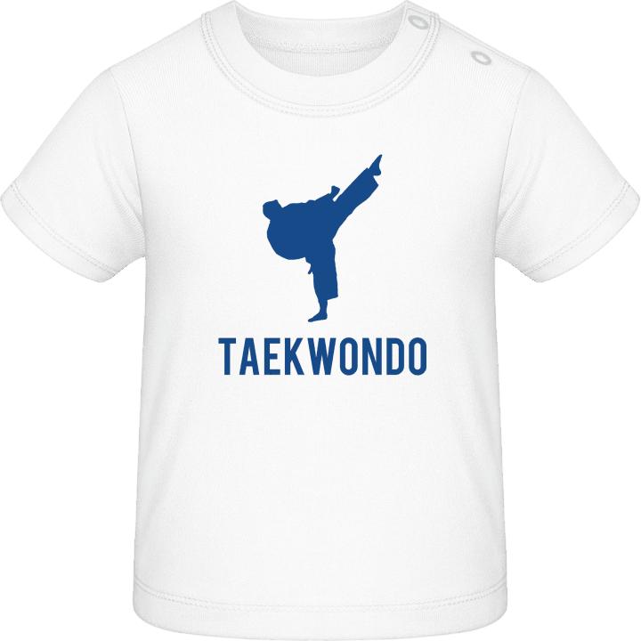 Taekwondo T-shirt för bebisar contain pic