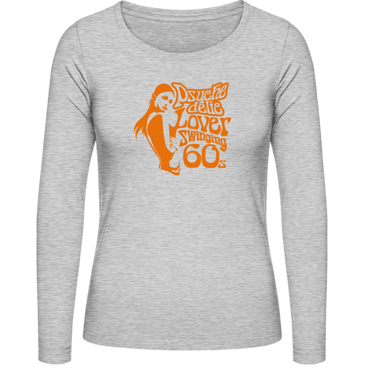 Psychedelic Lover T-shirt à manches longues pour femmes 0 image