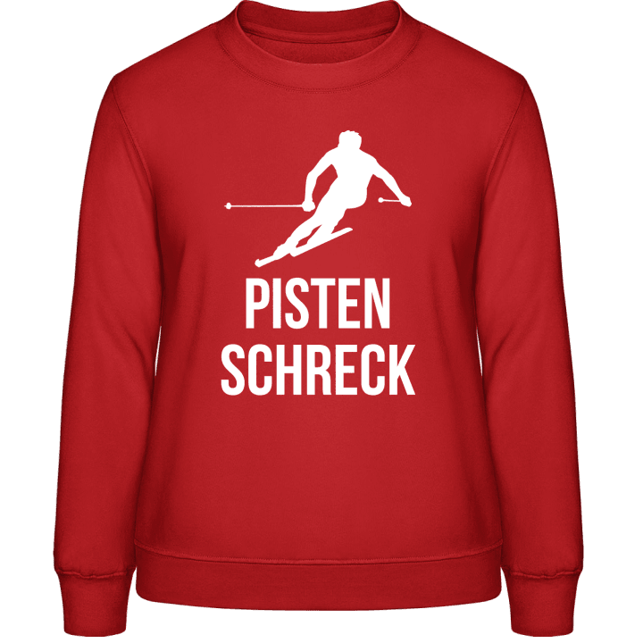 Pistenschreck Skifahrer Sweat-shirt pour femme contain pic