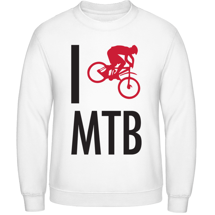 I Love MTB Sweatshirt contain pic