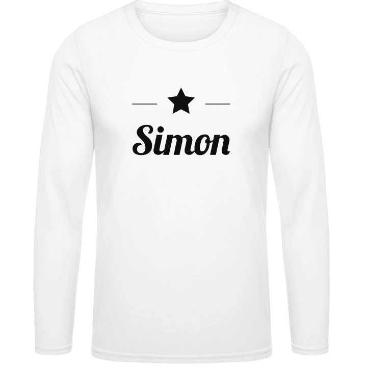 Simon Star Shirt met lange mouwen contain pic