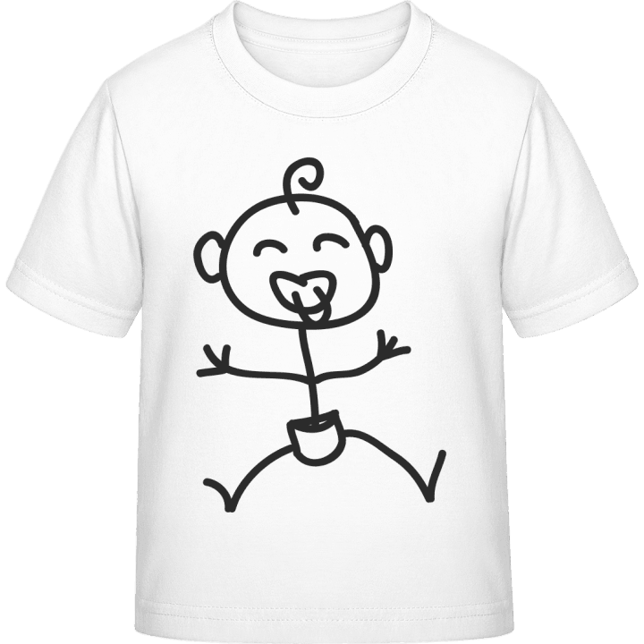 Funny Baby Comic Character Kinder T-Shirt 0 image