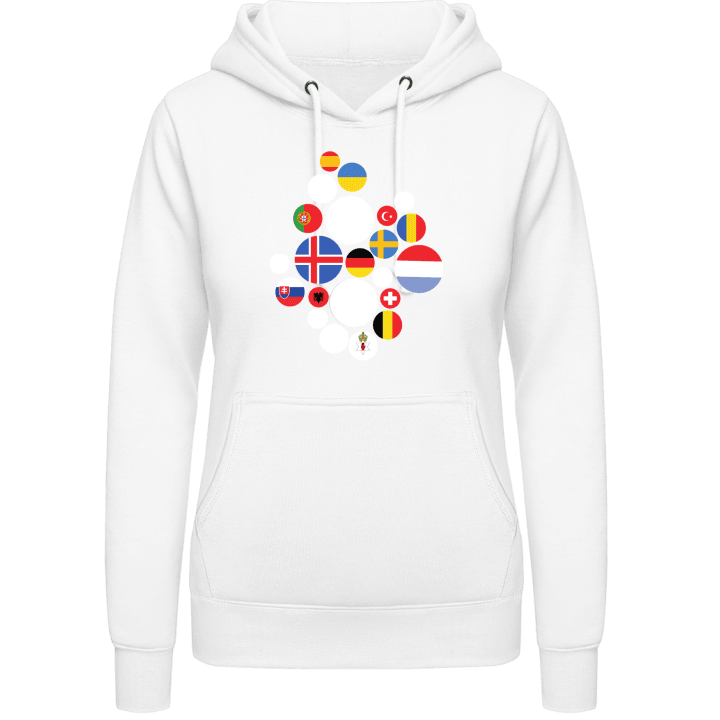 European Flags Sweat à capuche pour femme 0 image