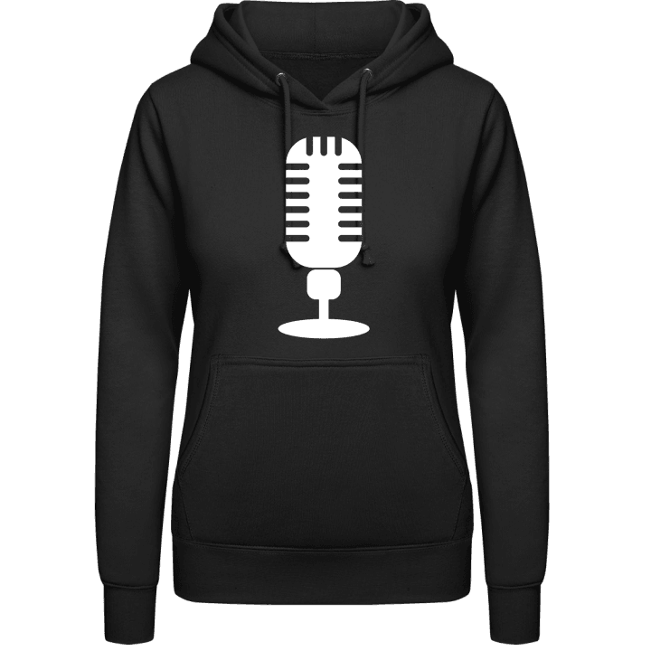 microphone original Sweat à capuche pour femme contain pic