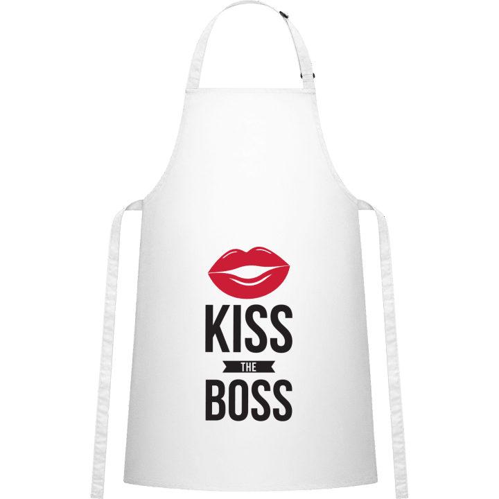 Kiss The Boss Kitchen Apron contain pic