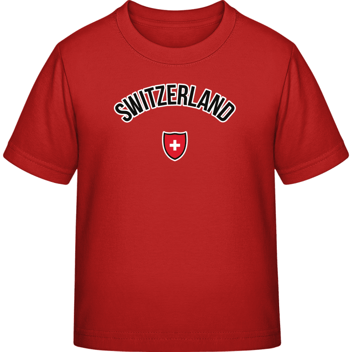 Switzerland Football Fan T-shirt för barn 0 image