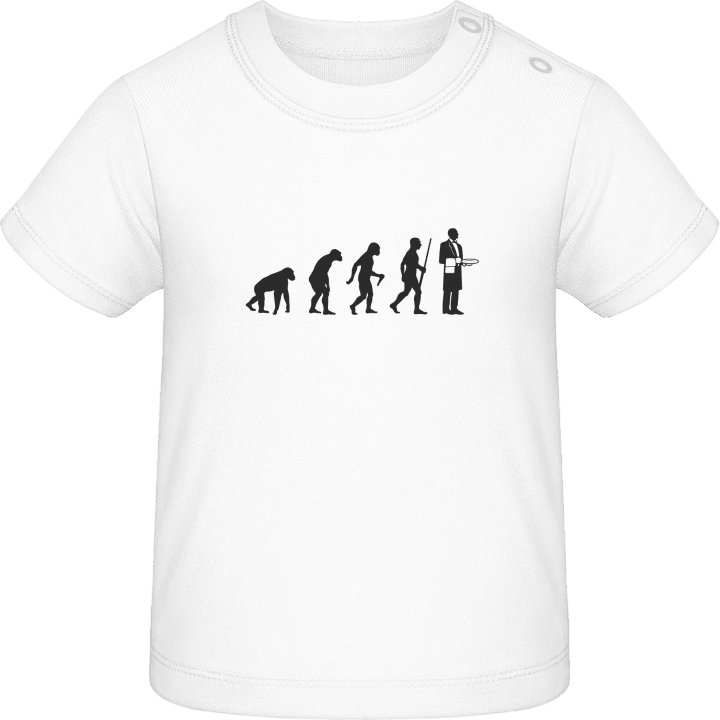 Waiter Evolution Baby T-Shirt contain pic