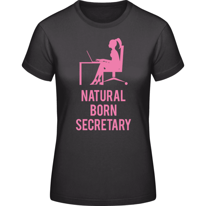 Natural Born Secretary T-shirt til kvinder 0 image
