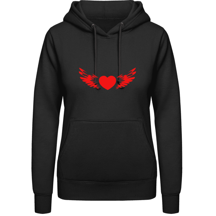 Heart Wings Women Hoodie contain pic