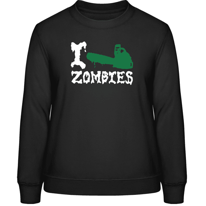 I Love Zombies Vrouwen Sweatshirt 0 image