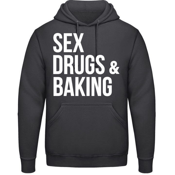Sex Drugs And Baking Felpa con cappuccio contain pic