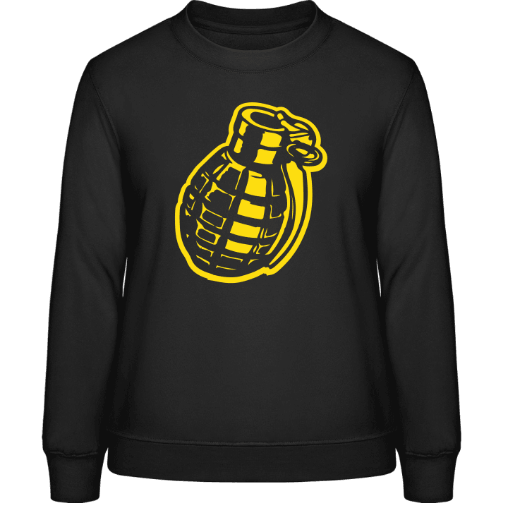 Yellow Grenade Sweatshirt för kvinnor contain pic