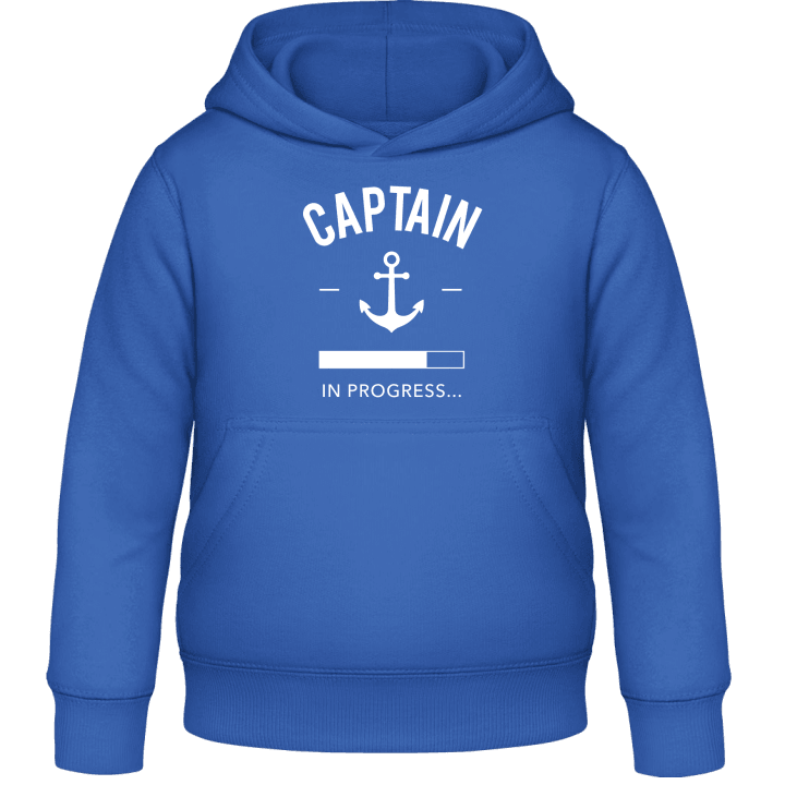 Captain in Progress Kids Hoodie contain pic