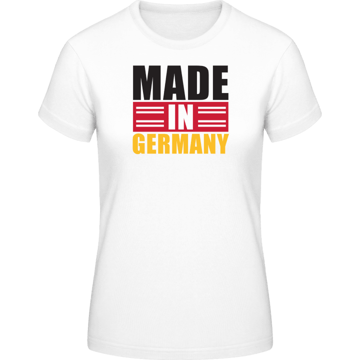 Made In Germany Typo T-shirt til kvinder 0 image