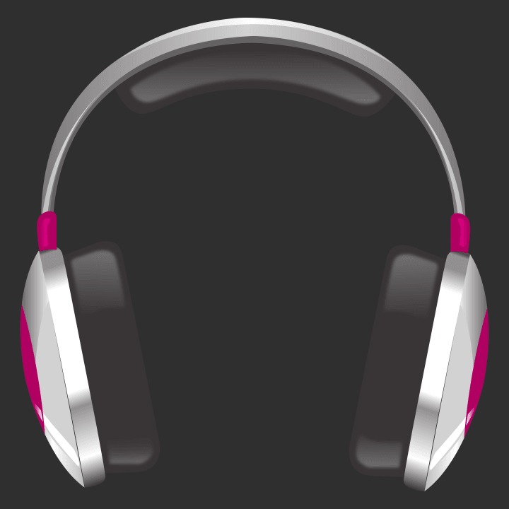 Headphones Illustration Sudadera con capucha para mujer 0 image