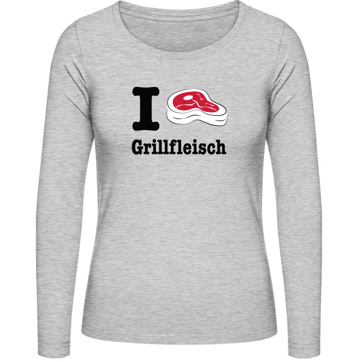 Grillfleisch T-shirt à manches longues pour femmes contain pic