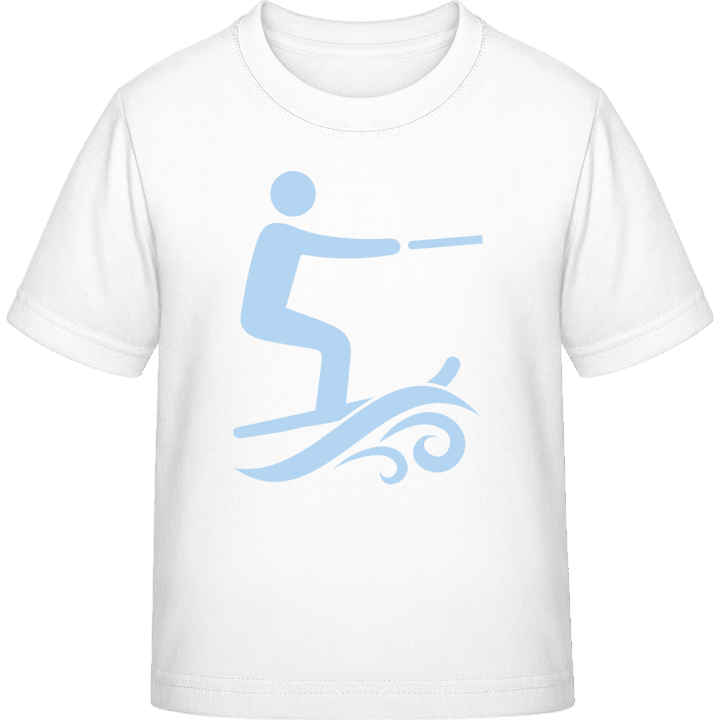Water Skiing T-shirt för barn contain pic