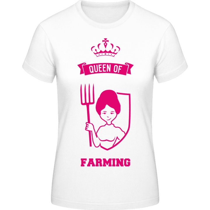 Queen of Farming T-skjorte for kvinner 0 image