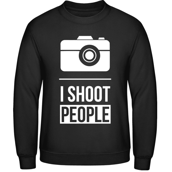 I Shoot People Camera Tröja contain pic