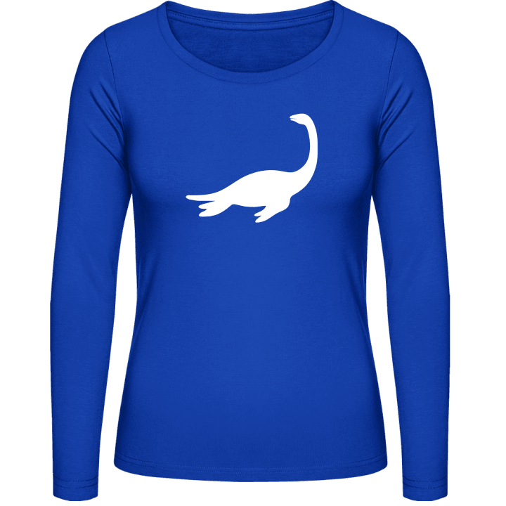 Plesiosaur Loch Ness Langermet skjorte for kvinner 0 image