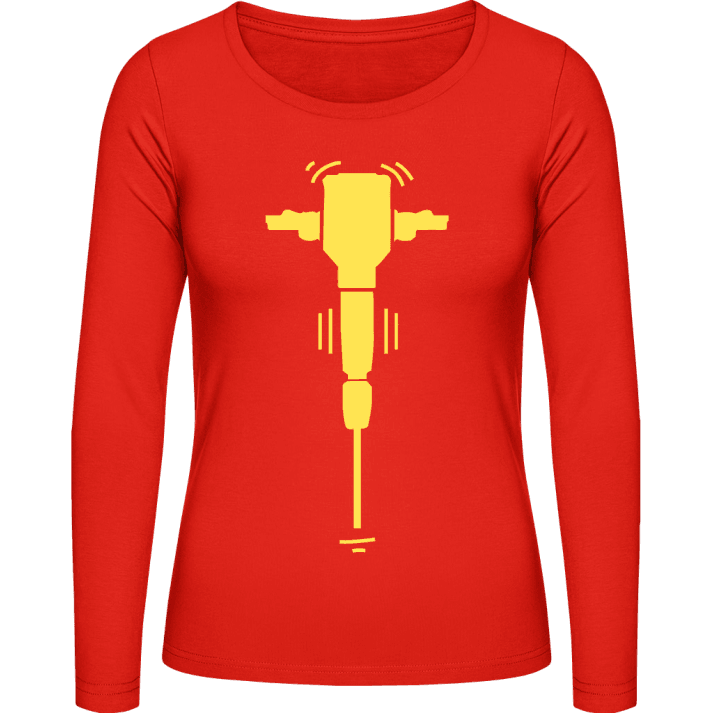 Percussion Drill Langermet skjorte for kvinner contain pic