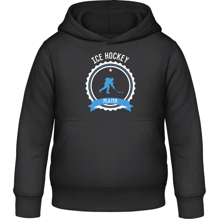 Ice Hockey Player Sudadera para niños contain pic