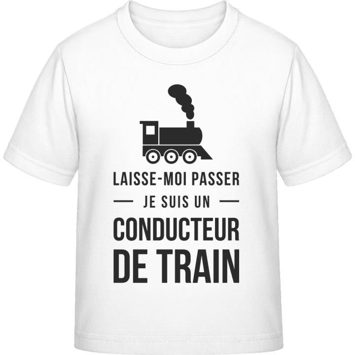 Je suis un conducteur de train Kinderen T-shirt 0 image