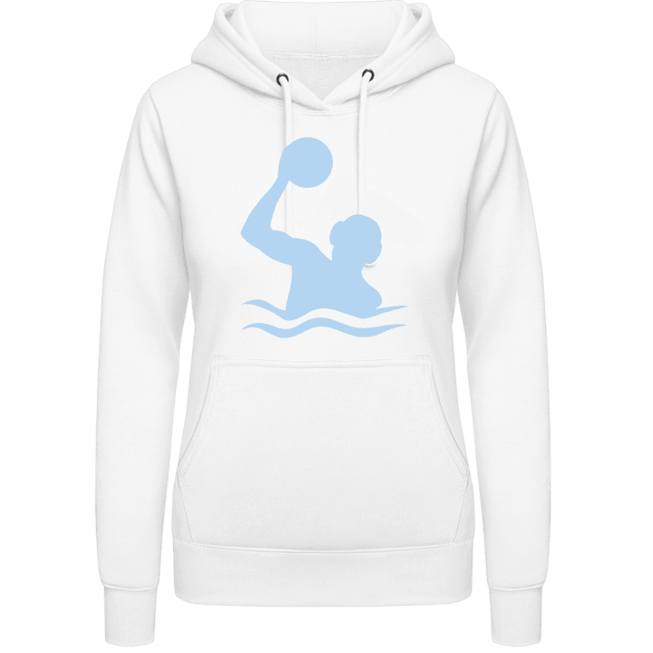 Water Polo Silhouette Vrouwen Hoodie contain pic
