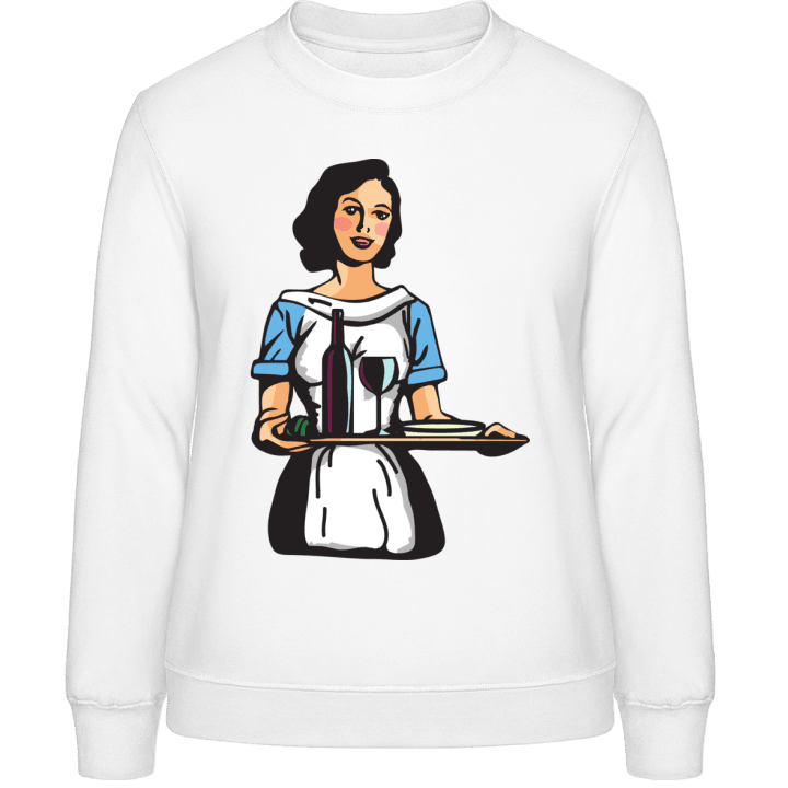 Waitress Design Vrouwen Sweatshirt contain pic