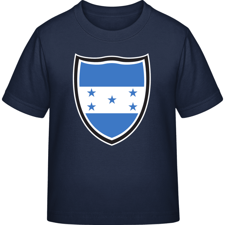 Honduras Flag Shield Kinderen T-shirt contain pic