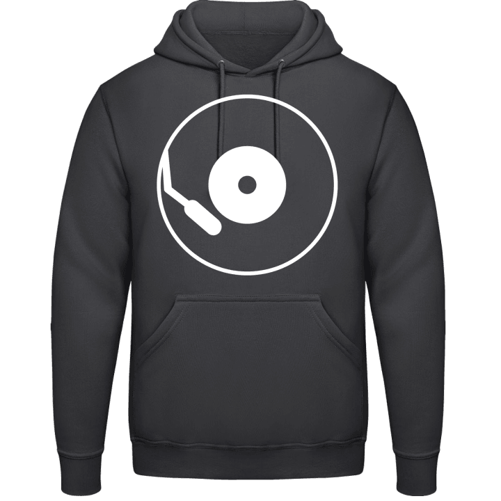 Vinyl Record Outline Hoodie contain pic