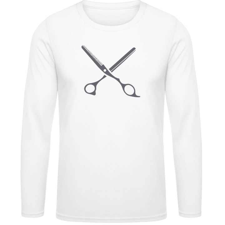 Hairdresser Scissors Shirt met lange mouwen contain pic
