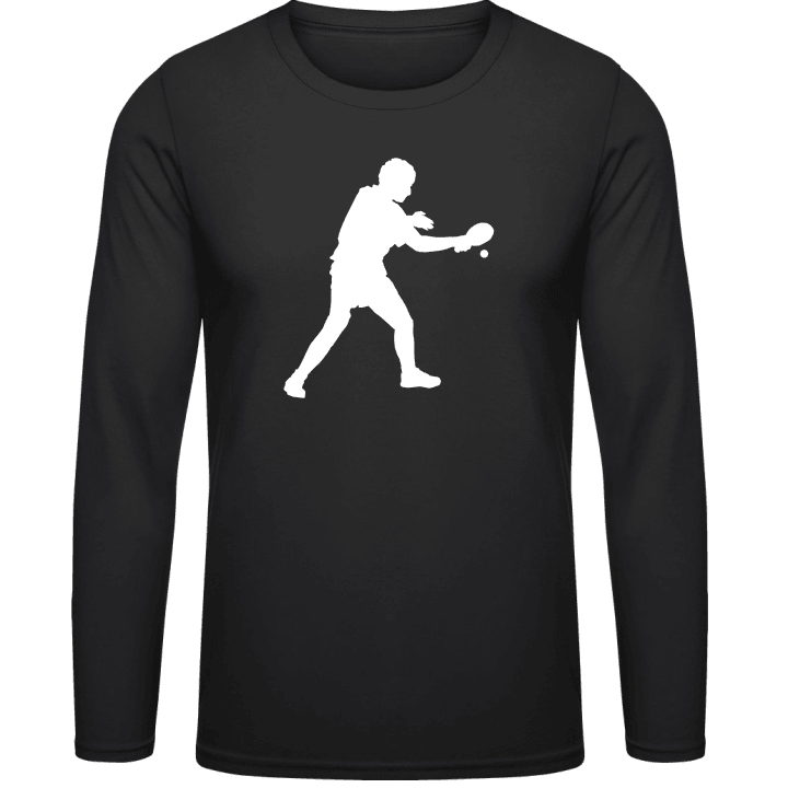 Table Tennis Player Long Sleeve Shirt contain pic