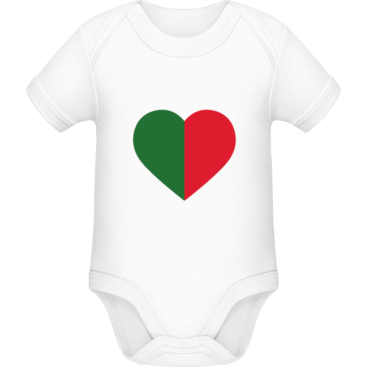 Portugal Heart Baby Romper 0 image